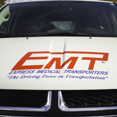 EMT Logo on Hood