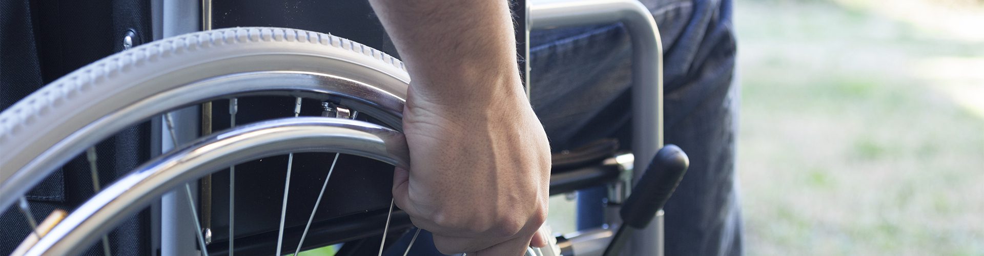 Man on Wheel Chair